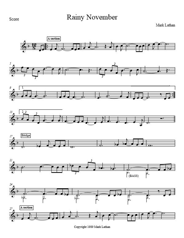 Rainy November_score_p1